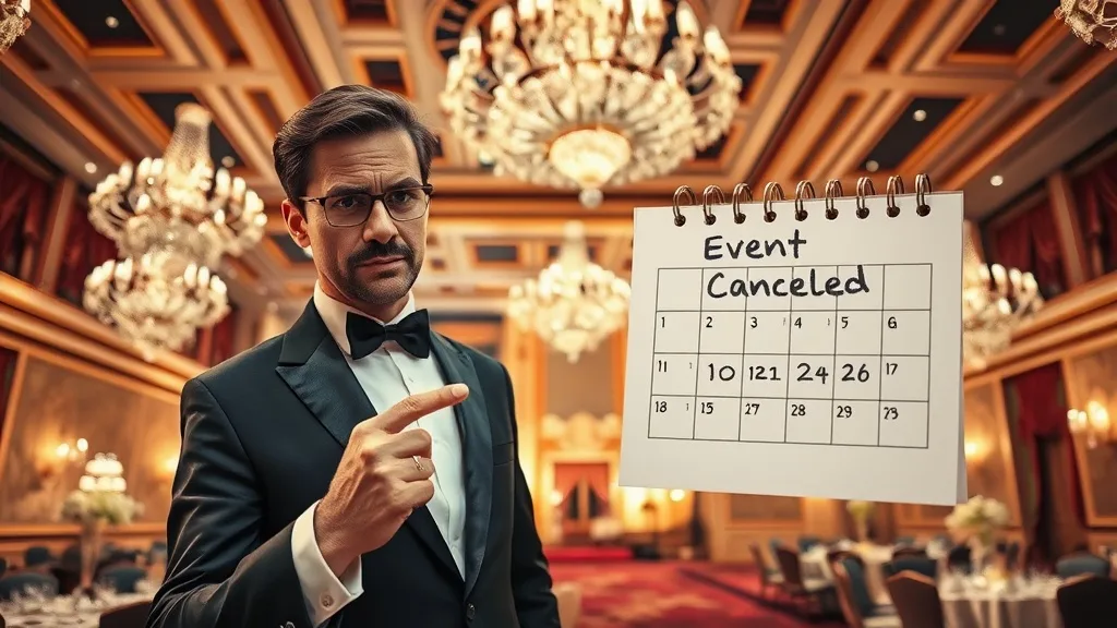 Dream symbol: event venue: scenarios: Dream of Canceling an Event at an Event Venue