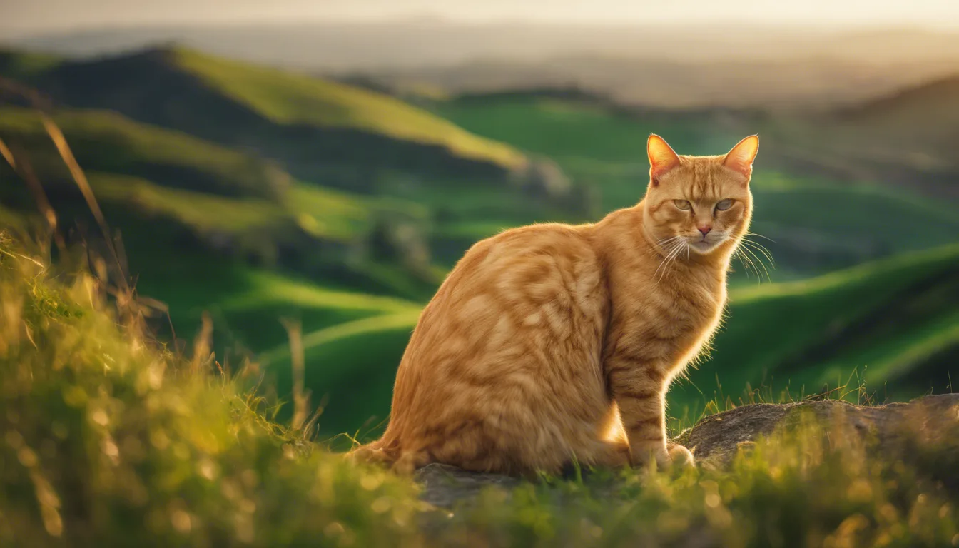 The Majestic Dream: Unveiling the Symbolism of a Gold Male Cat