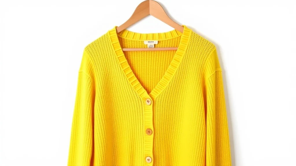 Dream symbol: yellow cardigan: symbolism: Cautious Optimism