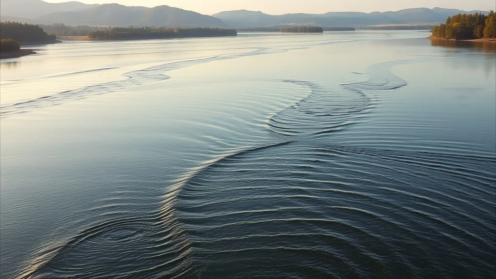 Dream symbol: mighty river: scenarios: Dream of a Mighty River Flowing Calmly