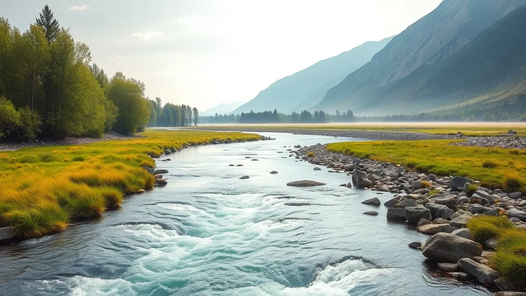 Dream symbol: mighty river: symbolism: Duality and Balance