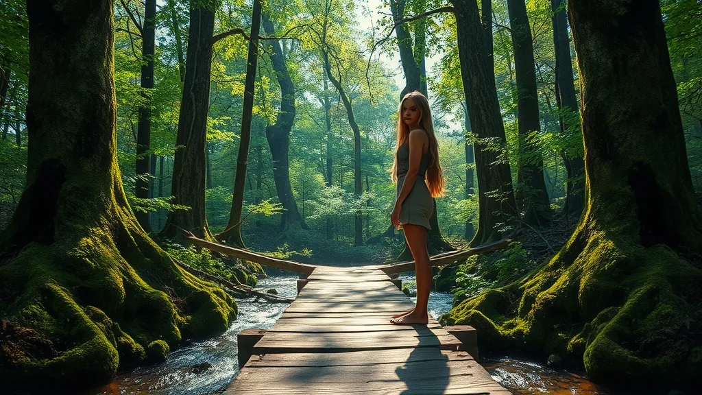 Dream symbol: plank: scenarios: Dream of a plank in a forest