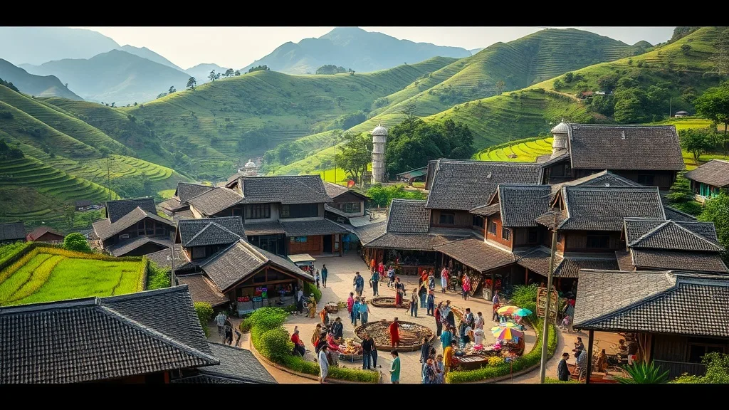 Dream symbol: chinese village: symbolism: Prosperity and Abundance