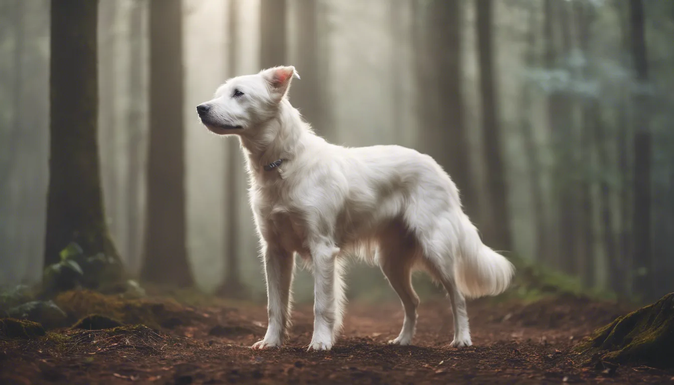 Dream symbol: white dog in: intro