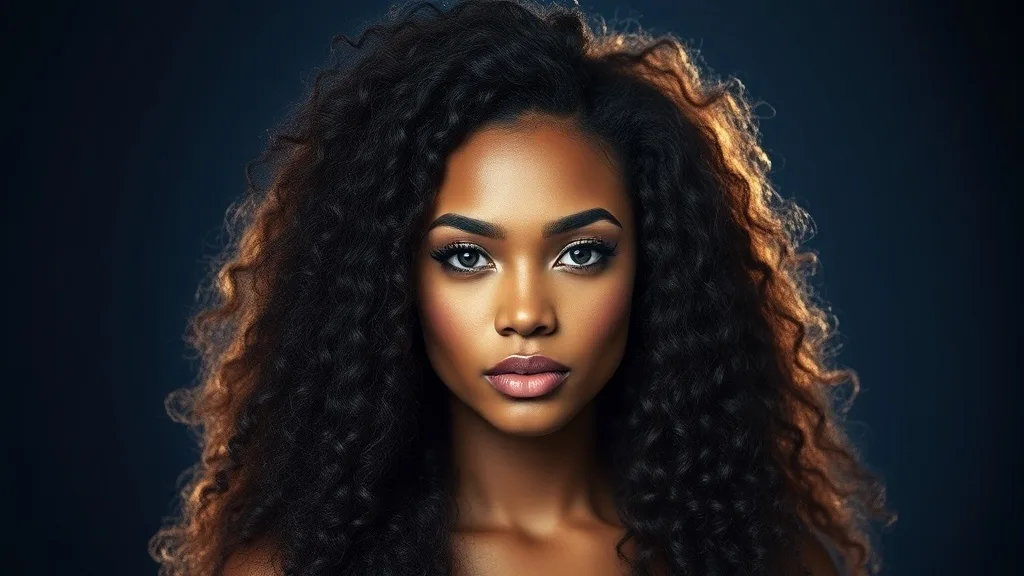 Dream symbol: thick long black curly hair: symbolism: An Indication of Strength and Power