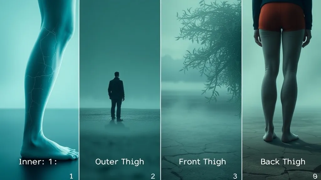 Dream symbol: pain in thigh: scenarios: Dream About Thigh Pain and a Specific Location