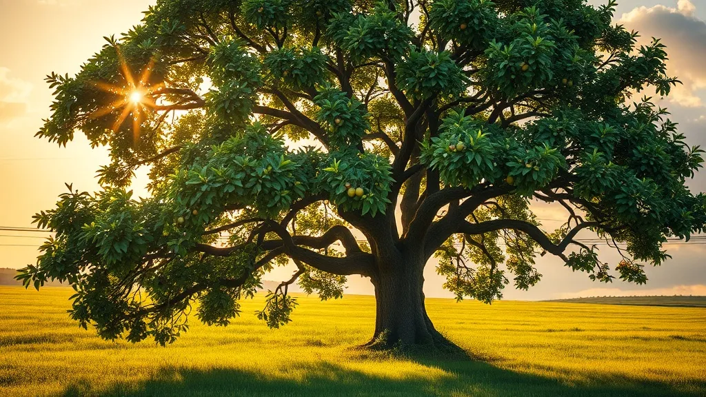 Dream symbol: thorned tree: symbolism: Hidden Dangers in Prosperity
