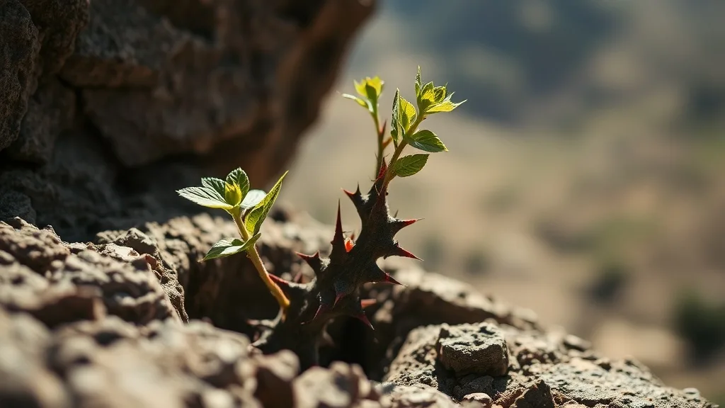 Dream symbol: thorny plants: symbolism: Growth and Transformation