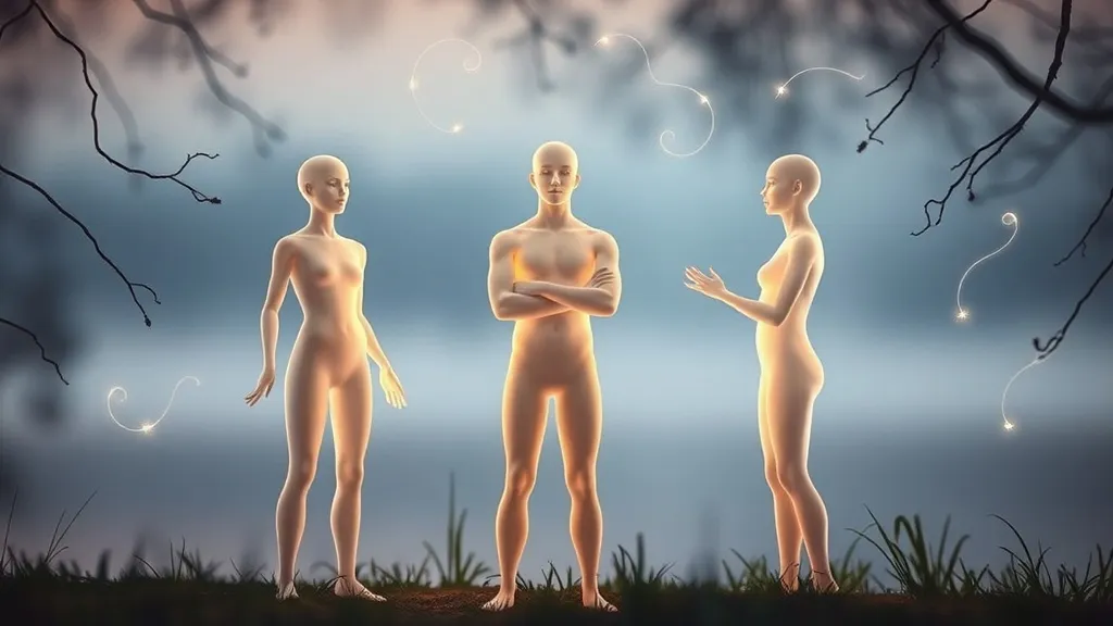Dream symbol: three beings: symbolism: Reflection of Relationship Dynamics in Life