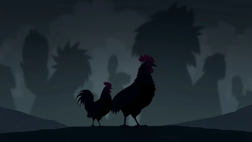 Dream symbol: three black cocks: scenarios: Dream About Three Black Cocks and Their Behavior:  Interpreting Their Actions