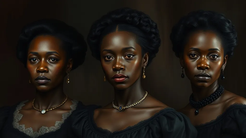 Dream symbol: three black victorian women: scenarios: Dream About Three Black Victorian Women: Secrets and Suppressed Emotions