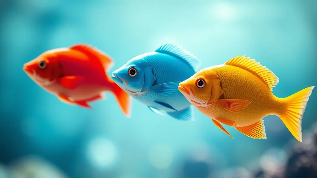 Dream symbol: three fishes: scenarios: Dream of Three Different Colored Fish
