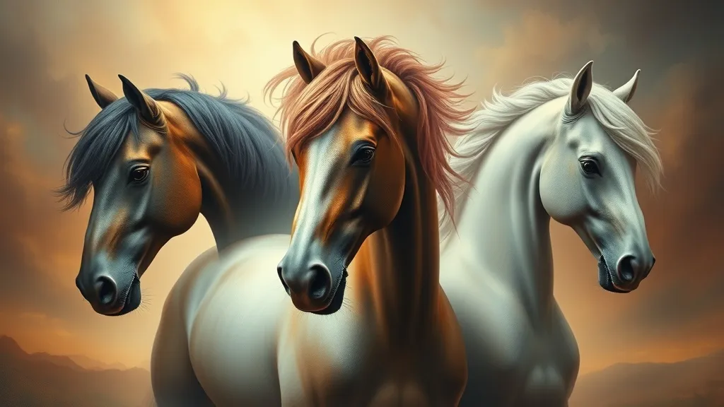 Dream symbol: three-headed horse: symbolism: Three Aspects of a Single Personality: Unveiling Hidden Traits