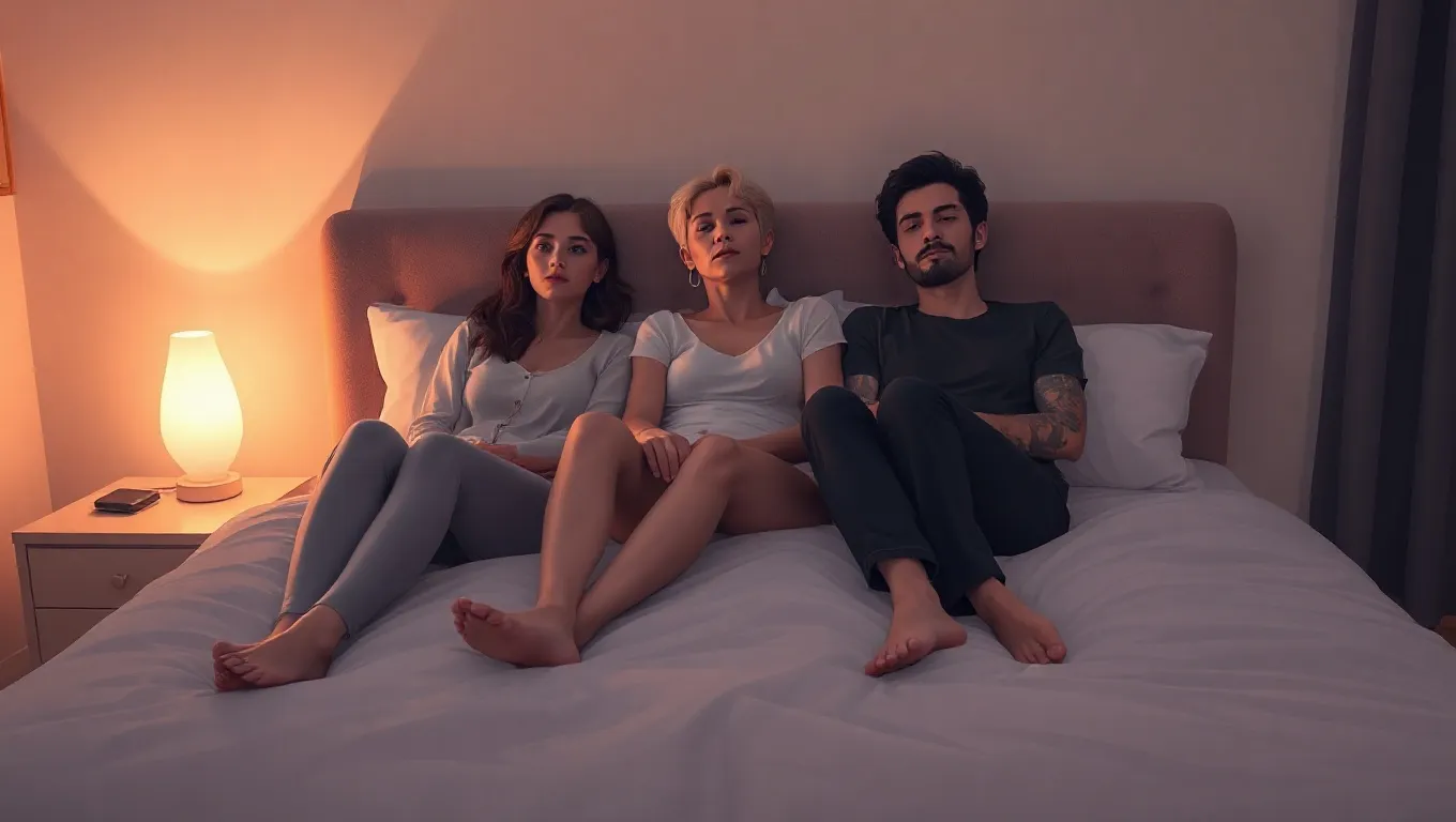 Three People on Bed Dream Meaning and Symbolism