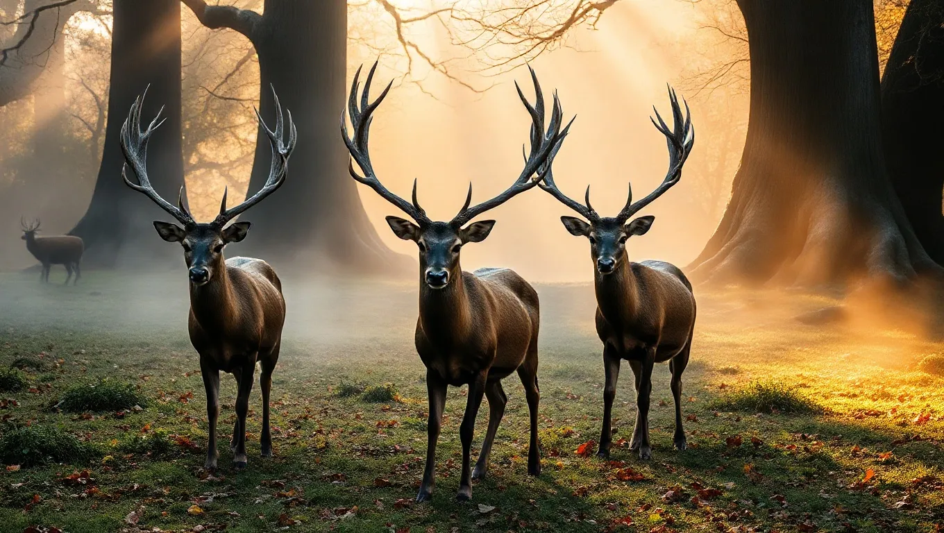 Dream symbol: three stags: scenarios: Dream of Three Stags Walking Towards You Dream symbol: three stags: scenarios: Dream of Three Stags Walking Towards You