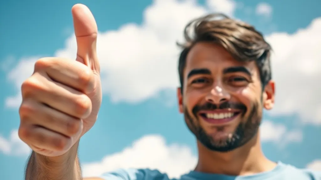 Dream symbol: thumbs up: symbolism: Encouragement and Support