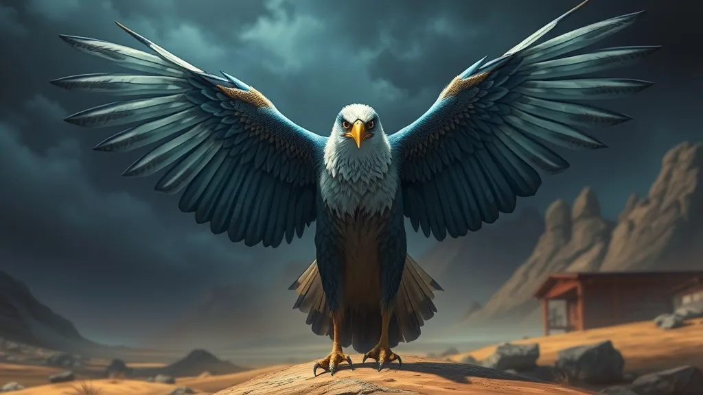 Dream symbol: thunderbird: scenarios: Dream about a Thunderbird Approaching You