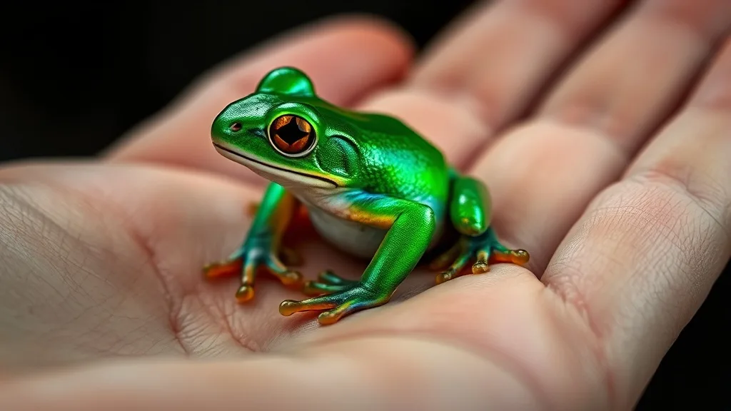 Dream symbol: tiny green frog: scenarios: Dream of a Tiny Green Frog Changing Color
