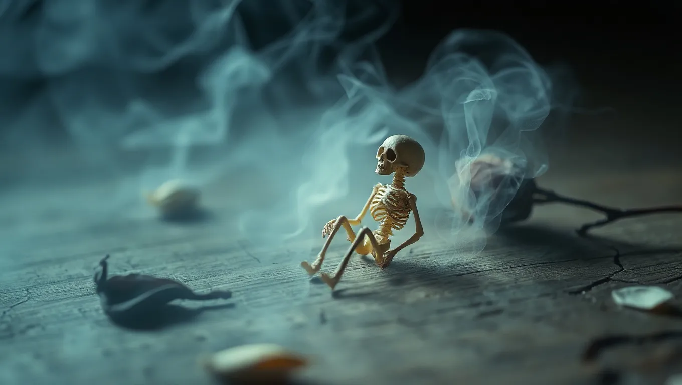 Dream symbol: tiny skeleton: symbolism: Expression of Feelings of Neglect or Abandonment Dream symbol: tiny skeleton: symbolism: Expression of Feelings of Neglect or Abandonment