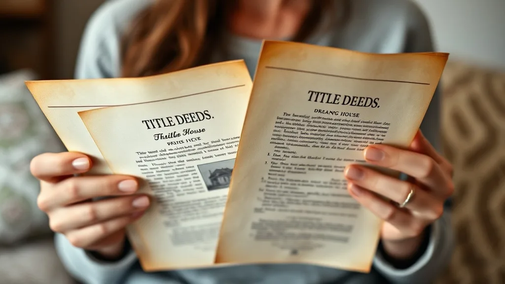 Dream symbol: title deeds: scenarios: Dream of Title Deeds for a Dream House