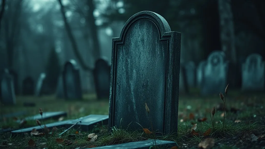 Dream symbol: tombstone: scenarios: Dream of a Tombstone with an Unknown Name