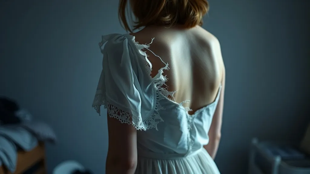 Dream symbol: torn dress: scenarios: Dream About a Torn Dress Symbolic of Loss of Innocence