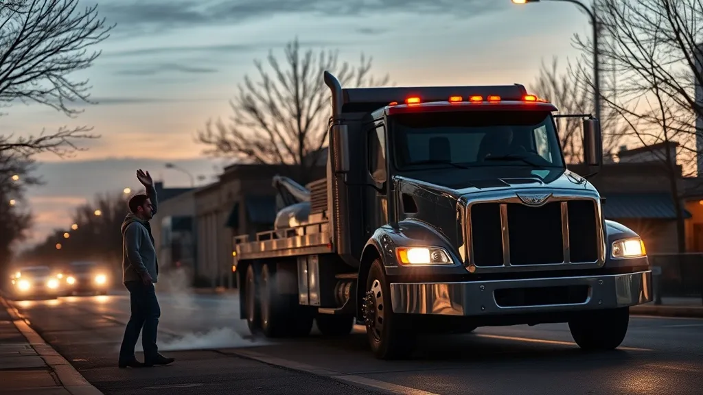 Dream symbol: tow truck: scenarios: Dream about Being Rescued by a Tow Truck