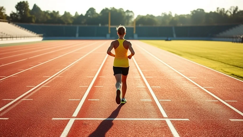 Dream symbol: track field: scenarios: Dream of Being the Only Person on a Track Field