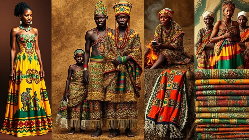 Dream symbol: traditional african clothing: symbolism: Tradition and Ancestral Connections