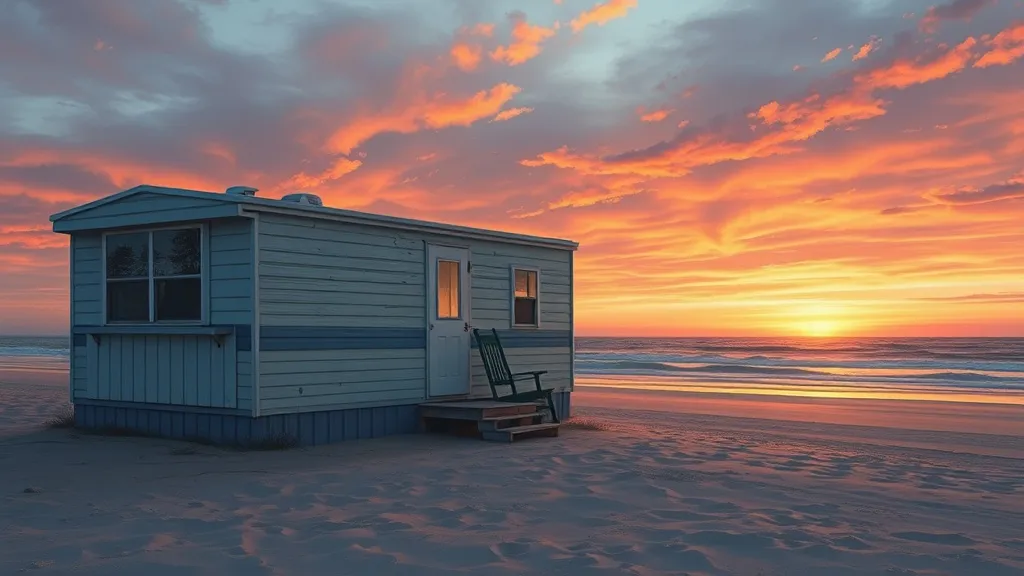 Dream symbol: trailer home: scenarios: Dream about a Trailer Home by the Beach