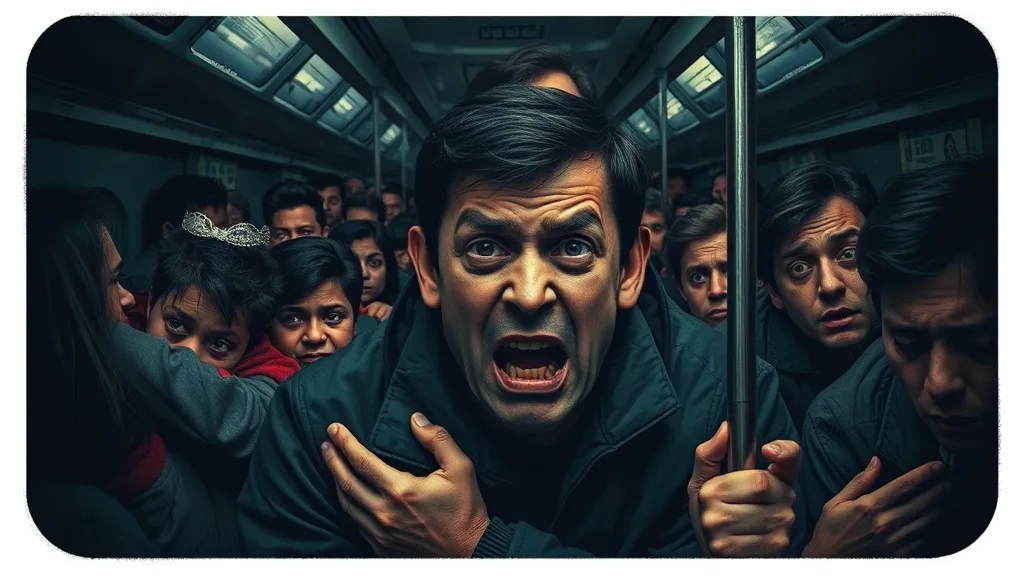 Dream symbol: train cars: scenarios: Dream of riding a crowded train