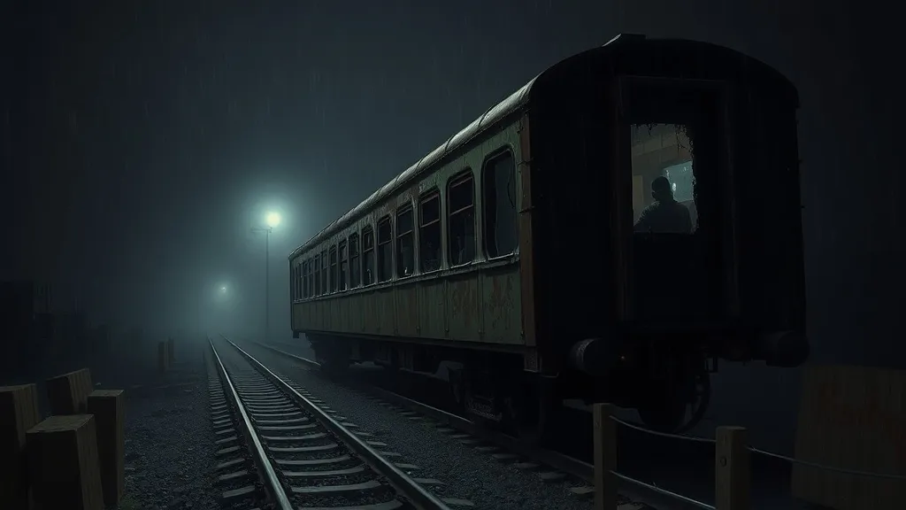 Dream symbol: train wagon: scenarios: Dreaming of a Dark, Gloomy Train Wagon