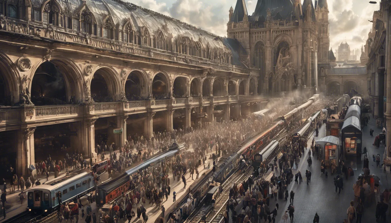 Dream symbol: trains: scenarios: Dream of a Train Station