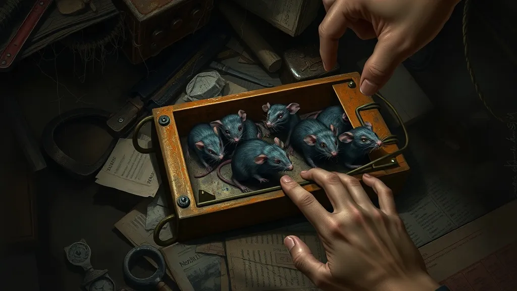 Dream symbol: trapped rats: scenarios: Dream About Finding Trapped Rats Unexpectedly