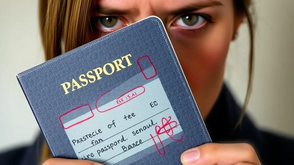 Dream symbol: travel document: scenarios: Dream of Travel Documents with Errors