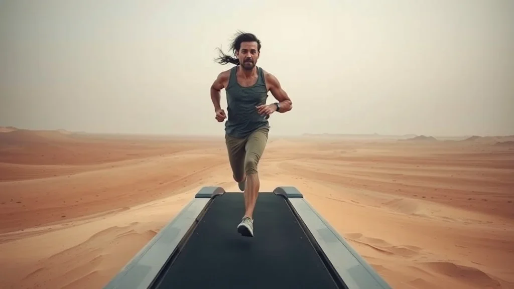 Dream symbol: treadmill: symbolism: Emotional Stagnation