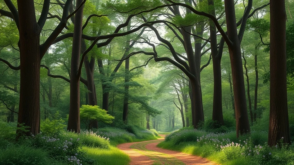 Dream symbol: tree area: scenarios: Dream of a Forest with Healing or Tranquility