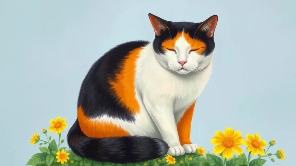 Dream symbol: tri-color cat: symbolism: Creativity and Self-Expression