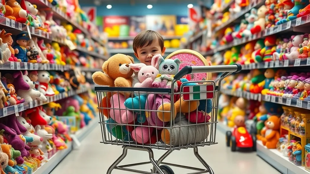 Dream symbol: trolley: scenarios: Dream about a Trolley Full of Toys