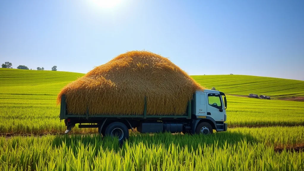 Dream symbol: truck of rice: symbolism: Agricultural Success