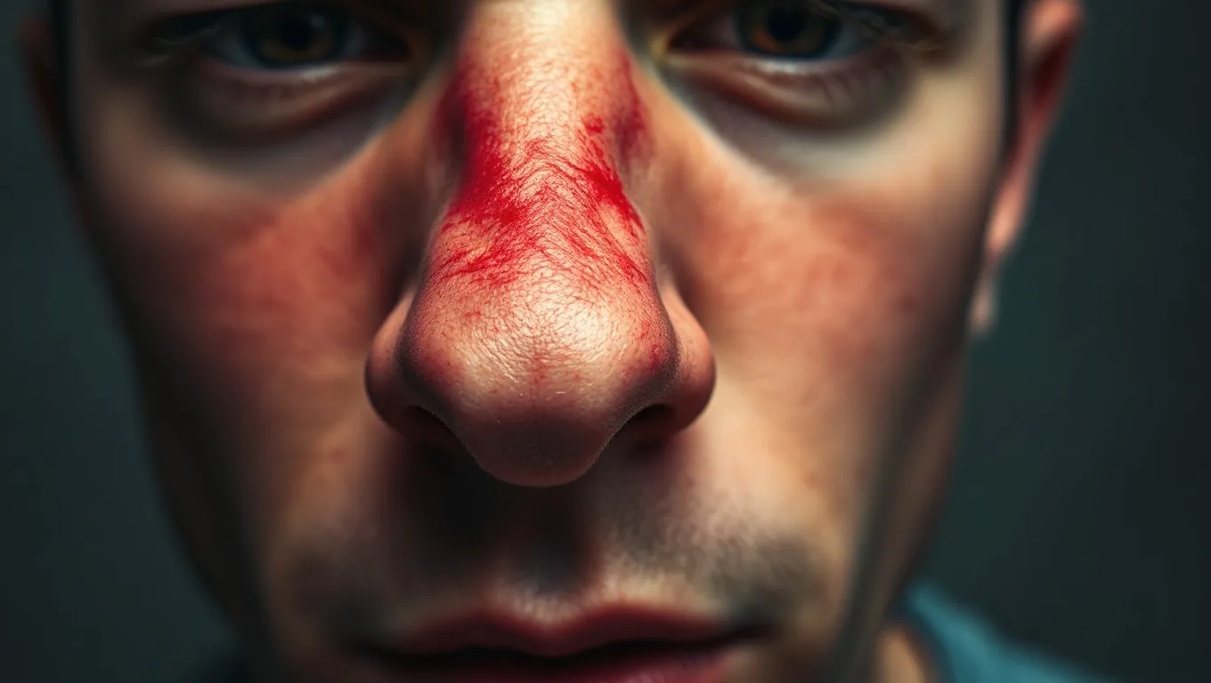 Dream symbol: twisted red nose: symbolism: Indication of Hidden Emotional Turmoil Dream symbol: twisted red nose: symbolism: Indication of Hidden Emotional Turmoil