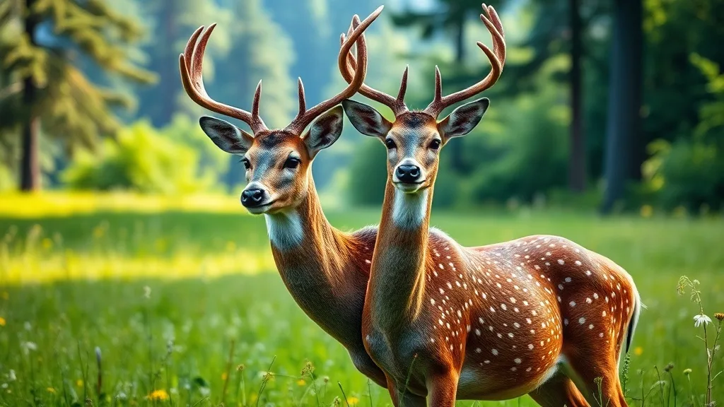 Dream symbol: two-headed deer: scenarios: Dream of Befriending a Two-Headed Deer