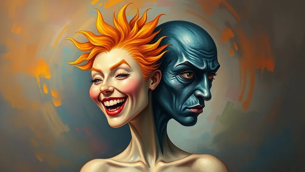 Dream symbol: two-headed person: scenarios: Dream About a Two-Headed Person and Their Different Emotions:  Exploring Complex Feelings