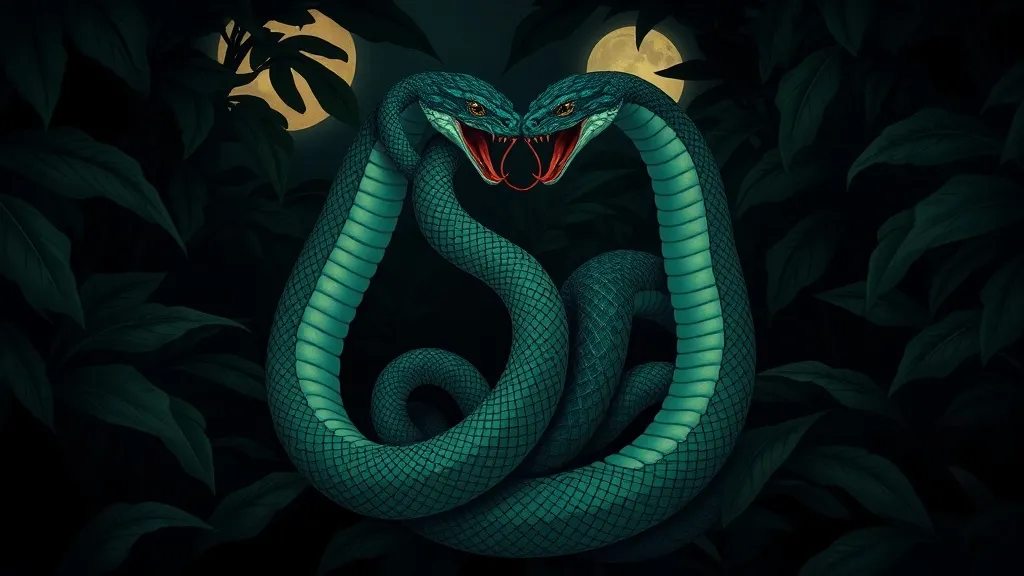 Dream symbol: two snakes: scenarios: Dream About Two Snakes Mating