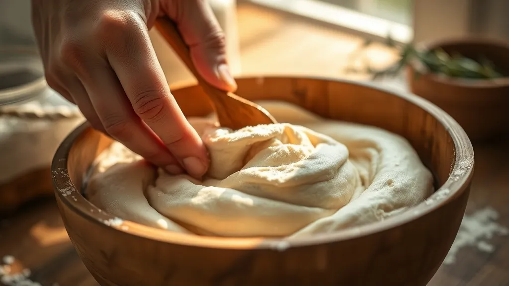 Dream symbol: uncooked dough being mixed: symbolism: Emerging Creativity and New Beginnings