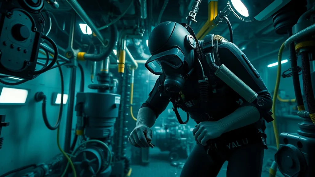 Dream symbol: facility underwater: scenarios: Dream of working in an underwater facility