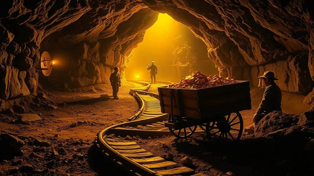 Dream symbol: underground gold mine: symbolism: Exploration of Deep-Seated Desires