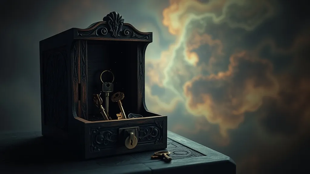 Dream symbol: key box: symbolism: Access to Subconscious Thoughts and Emotions