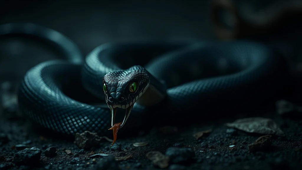 Dream symbol: black mamba: symbolism: Hidden Fears and Anxieties
