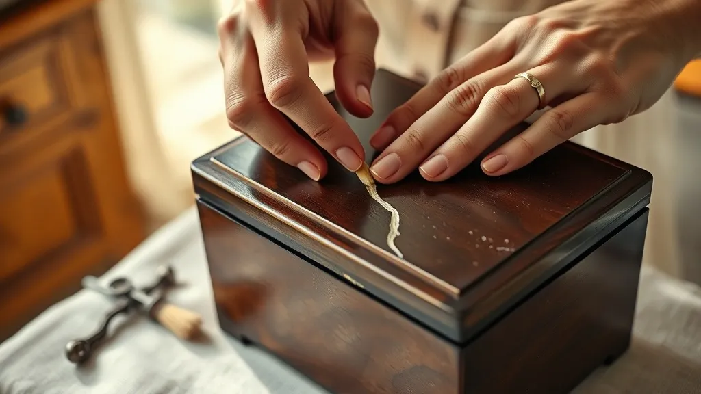 Dream symbol: jewellery box: scenarios: Dreaming of Repairing a Jewelry Box
